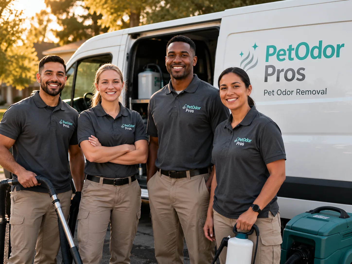 Pet Odor Removal team serving Bellflower, IL